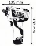 Аккумуляторные дрели-шуруповёрты BOSCH GSR 10,8 V-EC HX