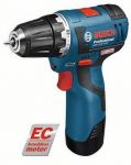 Аккумуляторные дрели-шуруповёрты BOSCH GSR 10,8 V-EC