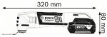 Аккумуляторные универсальные резаки Multi-Cutter BOSCH GOP 18 V-EC Professional