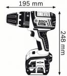 Аккумуляторная ударная дрель-шуруповёрт BOSCH GSB 14,4 V-LI 060186700D