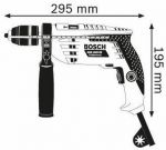 Дрель ударная BOSCH GSB 1600 RE 0601218121