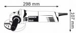 Угловая шлифмашина BOSCH GWS 1000 0601821800