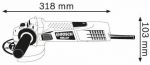 Угловая шлифмашина BOSCH GWS 7-115 0601388101