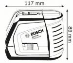 Лазерный нивелир BOSCH GLL 2-50 0601063104