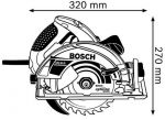 Пила дисковая BOSCH GKS 65 G 0601668903
