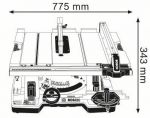 Распиловочный стол BOSCH GTS 10 XC 0601B30400