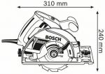 Ручная циркулярная пила BOSCH GKS 55 GCE Professional