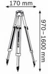 Штатив для оптических нивелиров BOSCH BT 160 0601091200