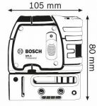 Точечный лазер BOSCH GPL 3 0601066100