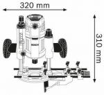 Вертикальная фрезерная машина BOSCH GOF 1600 CE